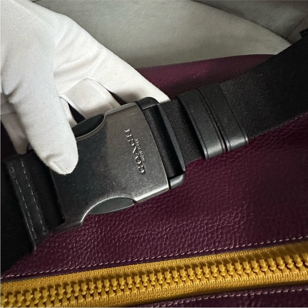 Coach Track Belt Bag In Colorblock - Picture 15 of 15